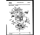 Frigidaire MVH1190P motor and lamp assembly diagram