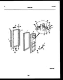 Freezer door parts