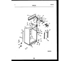 Frigidaire FPW18TPLW1 cabinet parts diagram
