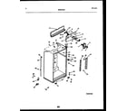 Frigidaire FPW18TPLL1 cabinet parts diagram