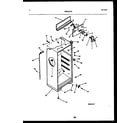 Frigidaire FP18TLL6 cabinet parts diagram