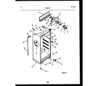 Frigidaire FP18TLL6 cabinet parts diagram