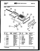 Broiler drawer parts