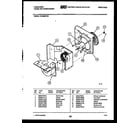 Frigidaire FAC066P7B1 air handling parts diagram