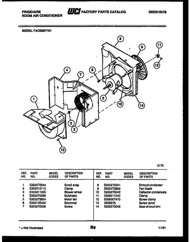 Air handling parts