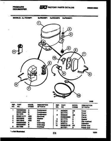 Compressor parts