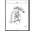 Frigidaire FPD17TLPL1 cabinet parts diagram