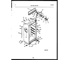 Kelvinator GTL175WH4 cabinet parts diagram
