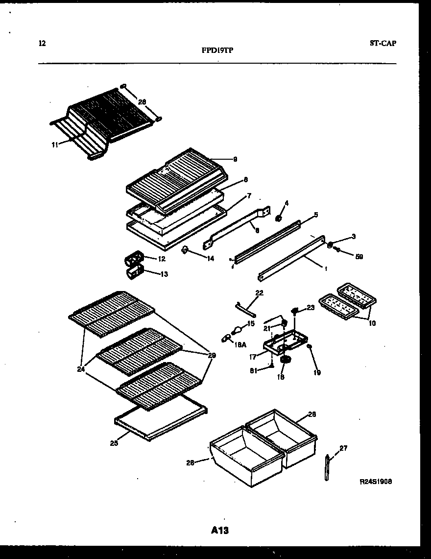 Shelves and supports