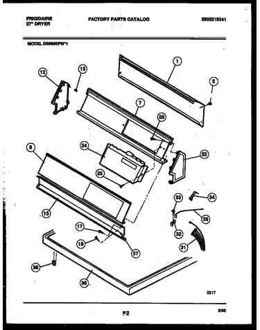 Console and control parts