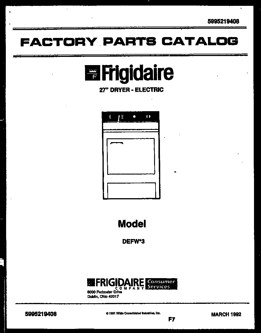 Parts diagram
