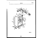 Frigidaire ATN152WK1 cabinet parts diagram
