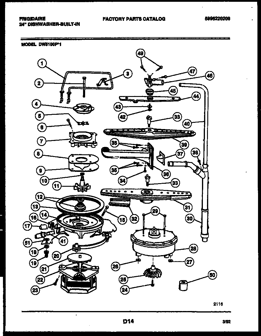 Motor pump parts