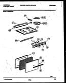 Backguard, cooktop and burner parts