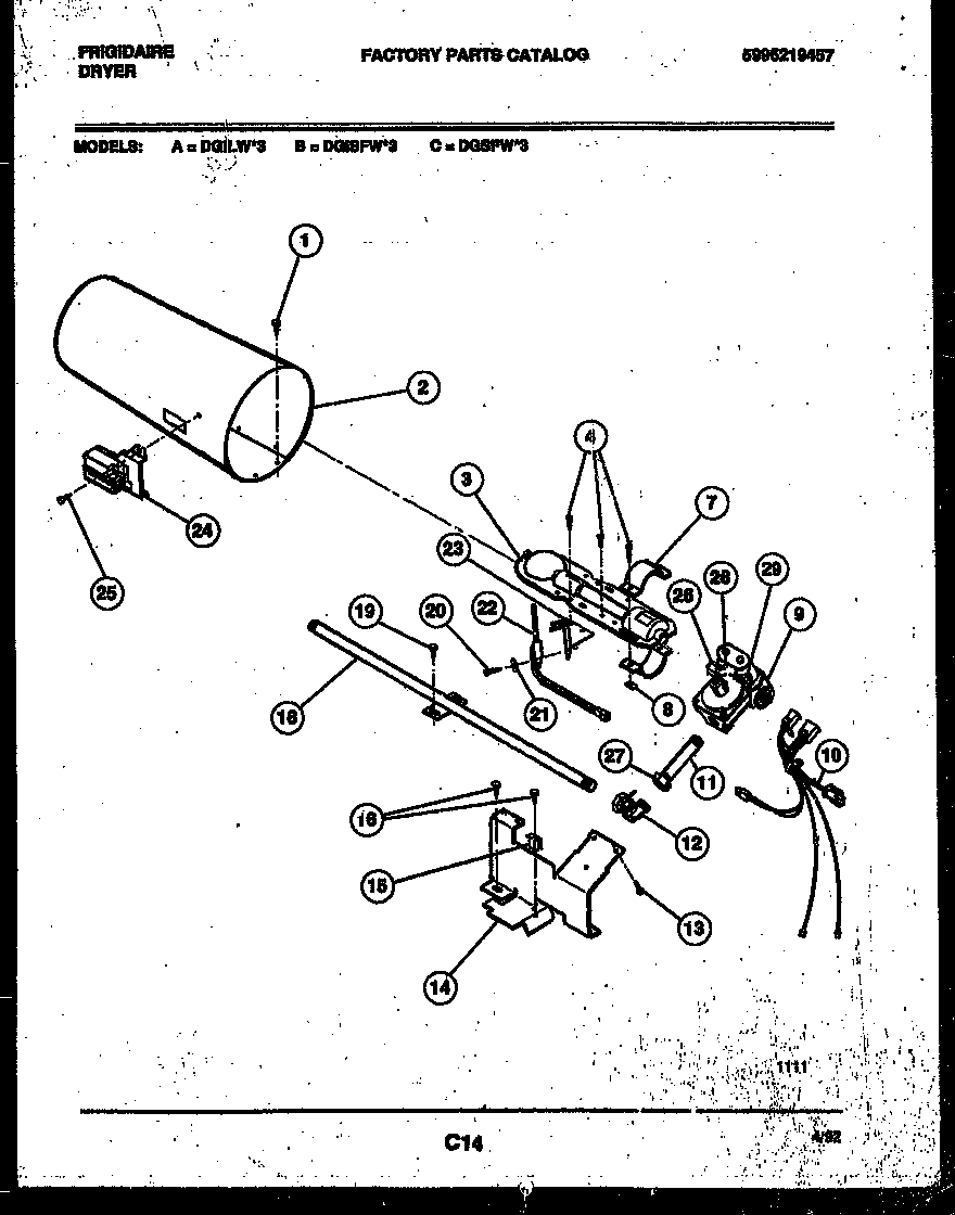 BURNER, IGNITER AND VALVE