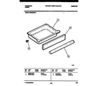 Frigidaire REG433MNW3 drawer parts diagram