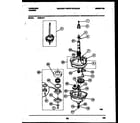 Frigidaire WDSLW1 transmission parts diagram