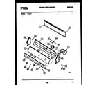 Frigidaire WALL1 console and control parts diagram
