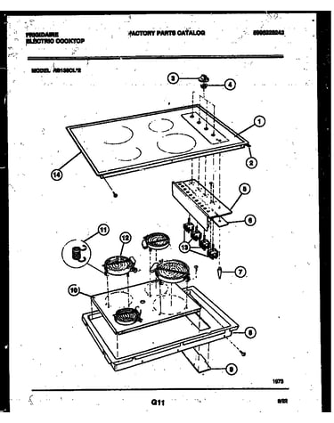 Cooktop parts