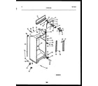 Tappan GTN217BH5 cabinet parts diagram