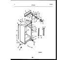 Frigidaire GTN217BH5 cabinet parts diagram