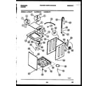 Frigidaire WDSCLL1 cabinet parts diagram