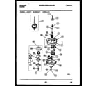 Frigidaire WDSDLL1 transmission parts diagram