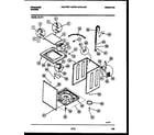 Frigidaire WLW1 cabinet parts diagram