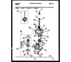 Frigidaire WISCLL1 transmission parts diagram
