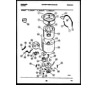 Frigidaire WCDSLL1 tub detail diagram
