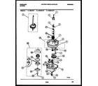 Frigidaire WCDSLW1 transmission parts diagram