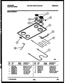 Cooktop and broiler parts