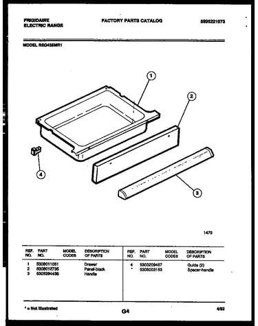 Drawer parts