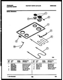 Cooktop and broiler parts
