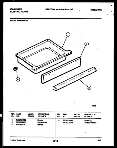 Drawer parts