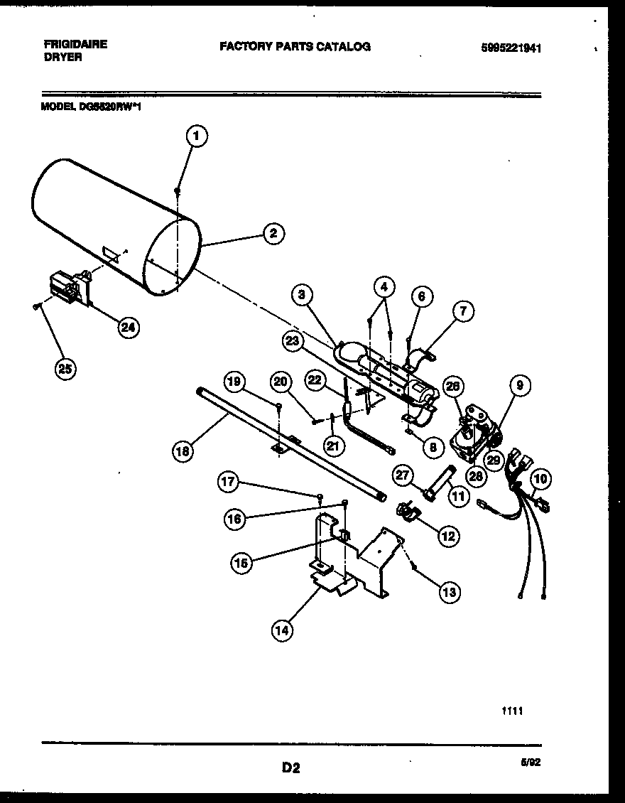 BURNER, IGNITER AND VALVE