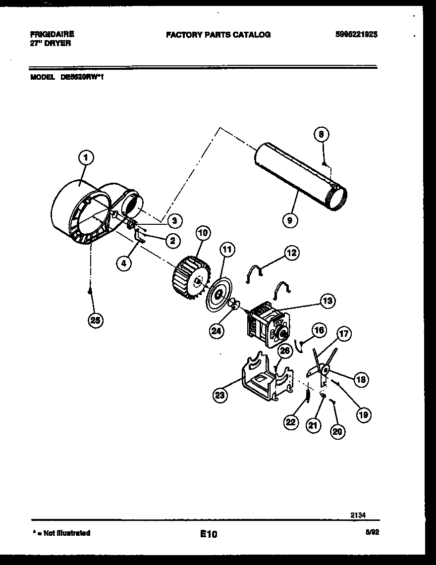 Blower and drive parts