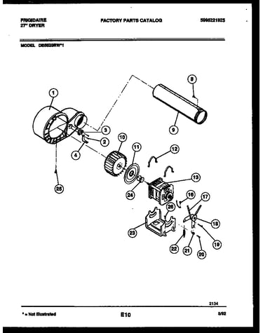 Blower and drive parts
