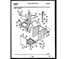 Frigidaire WA5820RW1 cabinet parts diagram