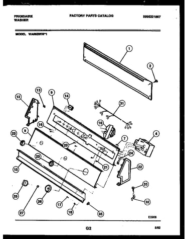Console and control parts