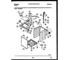 Frigidaire WA4720RW1 cabinet parts diagram