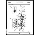 Frigidaire WA4720RW1 transmission parts diagram