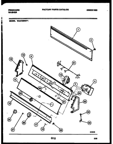 Console and control parts