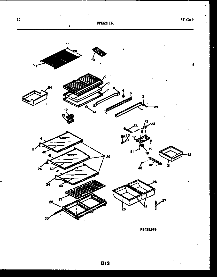 Shelves and supports