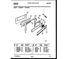 Frigidaire G32BNL4 backguard diagram