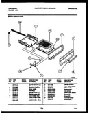 Broiler drawer parts