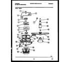 Tappan DB200PW1 motor pump parts diagram