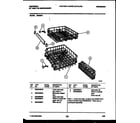 Frigidaire DB200PW1 racks and trays diagram