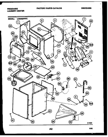 Cabinet parts and heater