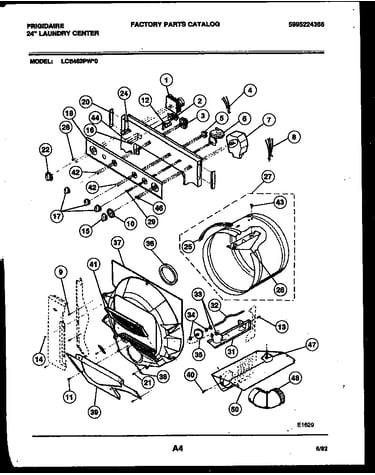 Console, controls and drum
